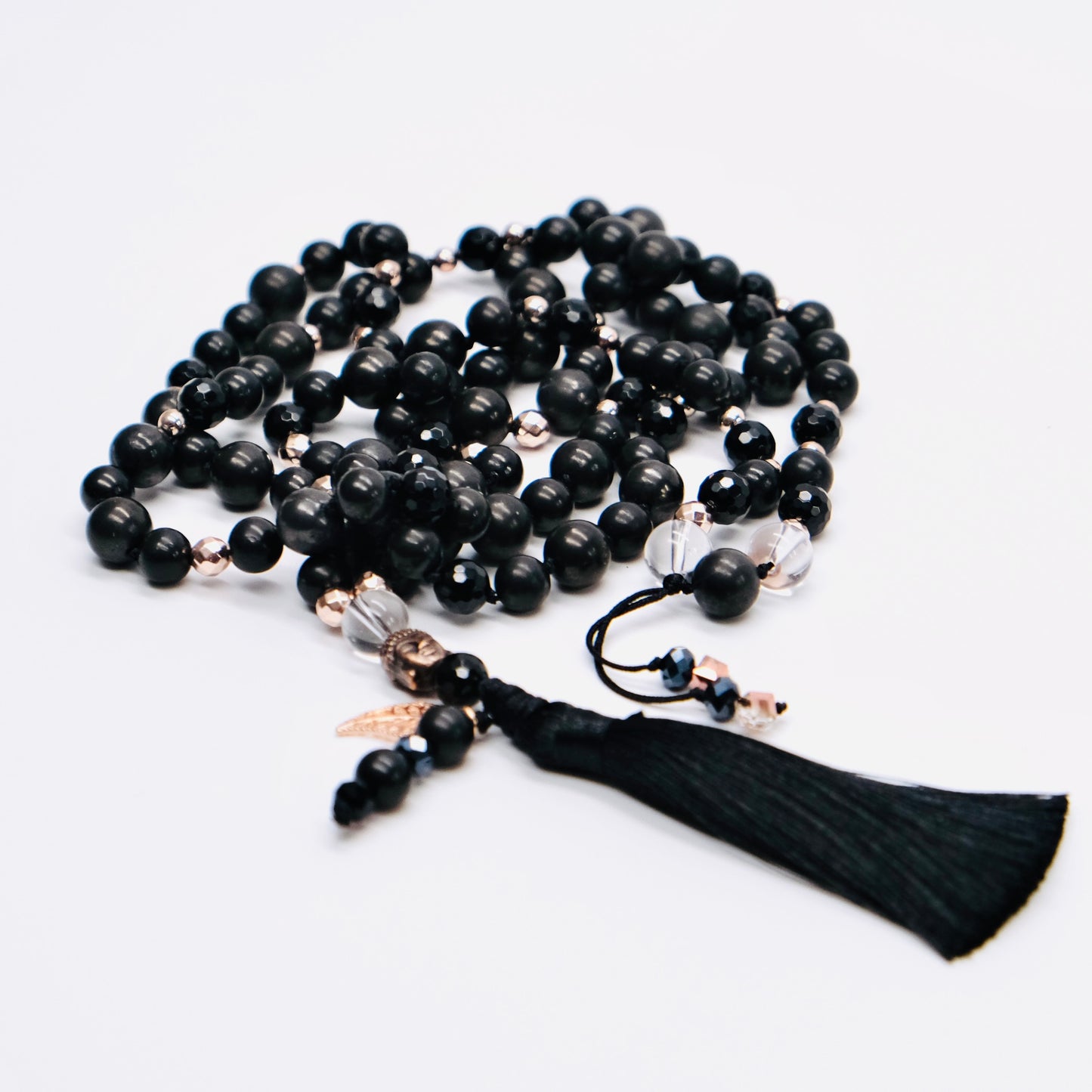 Mala Kette Schungit Onyx